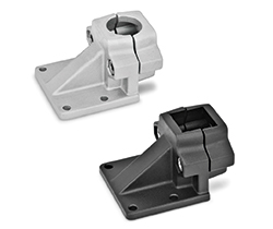 GN 166-Bases with eccentric axis for connecting clamps